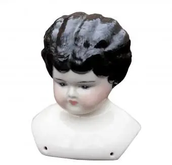 도자기 인형 머리