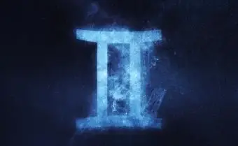 Blíženci symbol ilustrácie