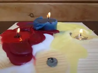 Votivos após três horas de queima