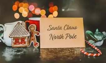 サンタクロースの郵送先住所：北極からの手紙