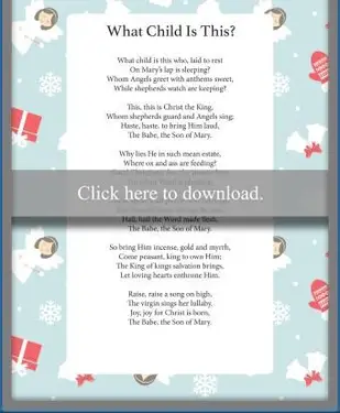 איזה ילד זה חג המולד קרול