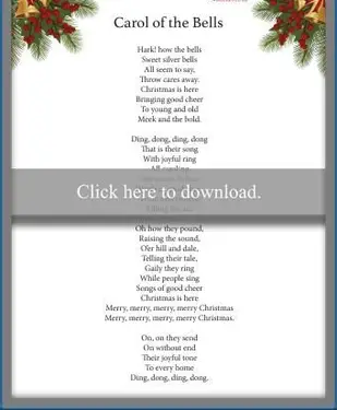 קרול פעמוני חג המולד קרול