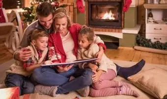 Contar histórias na véspera de Natal