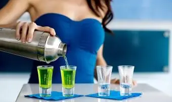 Coquetéis de melão Midori