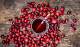 クランベリージュースカクテル