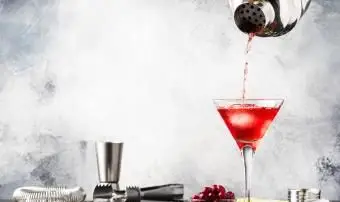 準備クラシックコスモポリタンカクテル