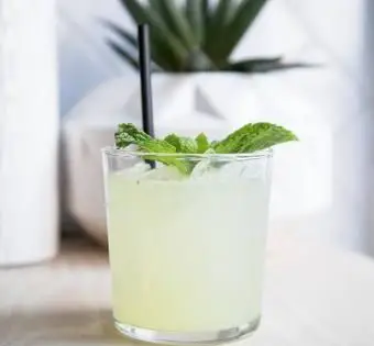 슈가 시럽 모히토