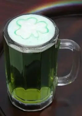 Deň sv. Patrika recepty na zelený nápoj