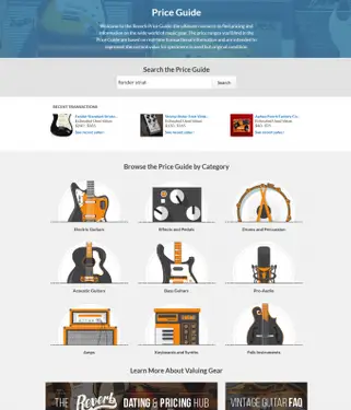 Gitarre Blue Book Online