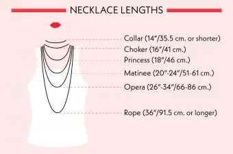 Guide de longueur de collier : choisissez votre pièce en toute confiance