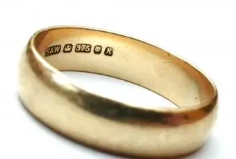 Comprensione dei segni sui gioielli