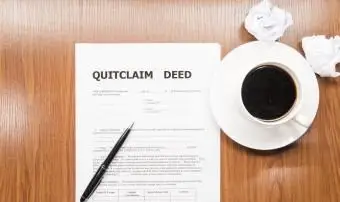 chiudere l'atto di rivendicazione