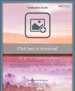 紙の両面を使ったライフプログラムのお祝い