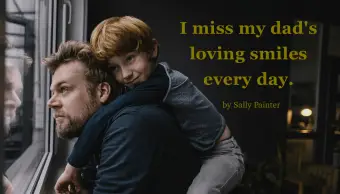 45彼の記憶を称えるための父の命日引用