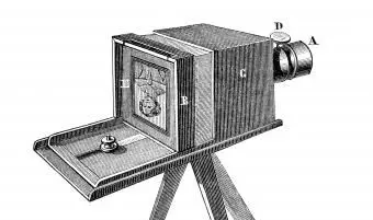 câmera daguerreótipo