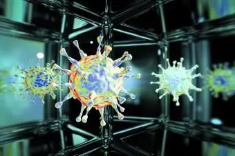 ウイルス複製の概念イメージ