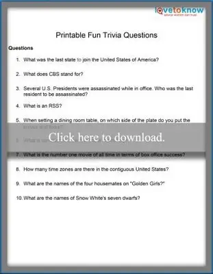 Perguntas divertidas de curiosidades