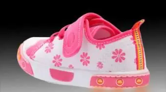Sapatos iluminados para crianças