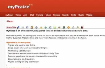 Sites de redes sociais cristãs