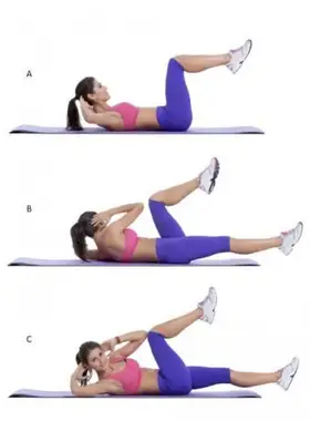 Exercício de trituração de bicicleta