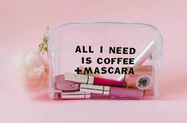 Try This: DIY Clear Makeup Bag 