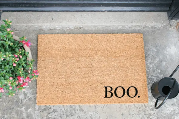 Boo Doormat - Verdantvows