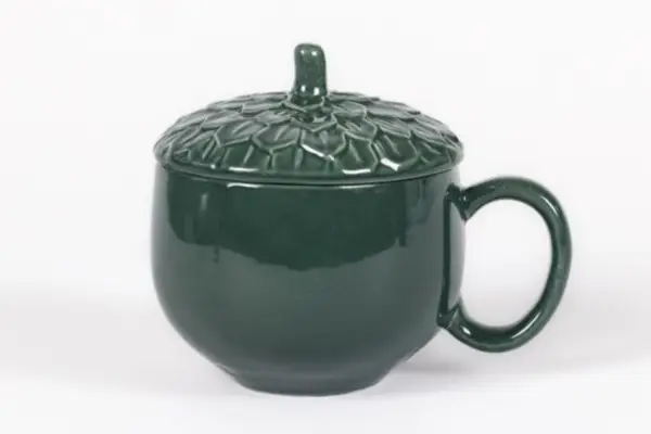 Verdantvows - Acorn lidded mug