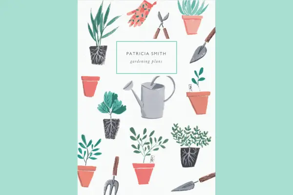Papier The Gardener Journal - Verdantvows