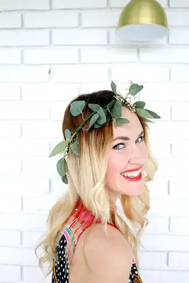 Hvordan man laver eukalyptus hårkranser