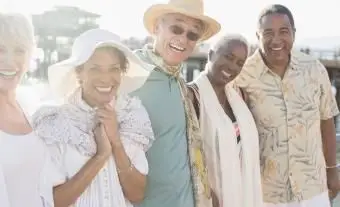 高齢者旅行グループ