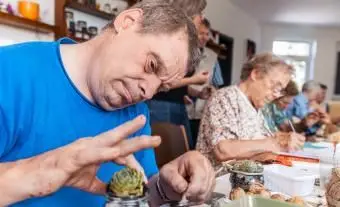 Aktivitäten in der Tagesbetreuung für Erwachsene