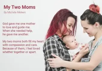 Poesia sull'adozione delle mie due mamme