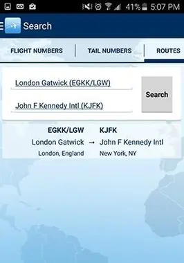 אפליקציית FlightAware