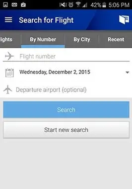 אפליקציית יונייטד איירליינס