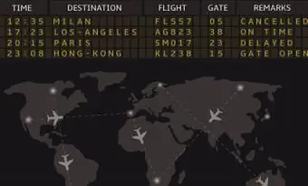 Seguimiento de vuelos de aerolíneas en tiempo real