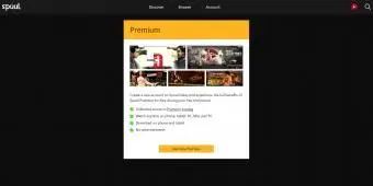 Captura de tela de Spuul