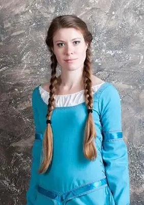 Penteado com tranças viking