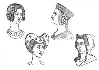 Penteados femininos do século 14