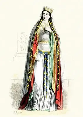 Penteados medievais femininos