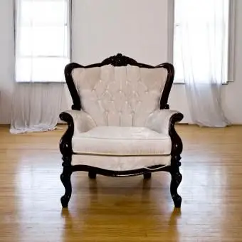 エレガントなビクトリア朝の椅子