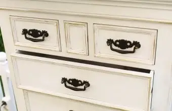 Alças vintage de metal preto