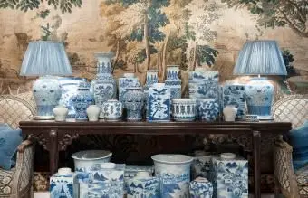 Flow Blue Antique China: ceny i wzory