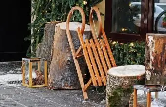 Antike Schlittenwerte: Ein lustiges Stück der Vergangenheit