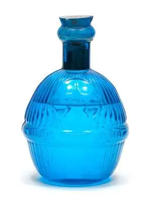 בקבוק רימון אש כחול מהמאה ה -19