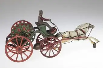 Zabawkowy wózek na wąż z żeliwa z Gainsville swanks