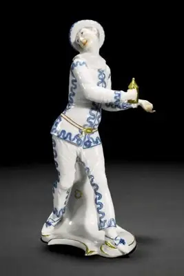 コンメディア・デラルテのピエロのニンフェンブルク城の重要人物