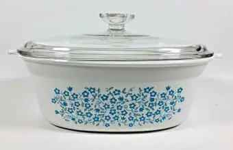 CorningWare Blue Heather