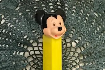 Dávkovač Mickey Mouse Pez, kolekcia Disney 1970