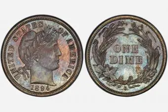18 monedas de diez centavos más valiosas para coleccionistas