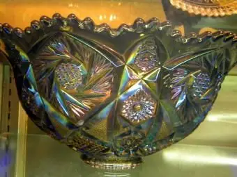 Karnevalsgeschirr aus Glas